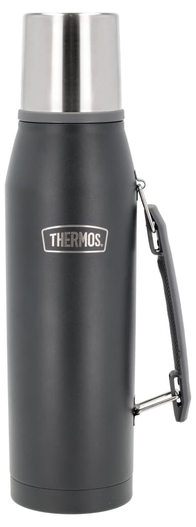 Thermos Vacuum flask 1.3 liter Matte black