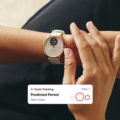 Withings ScanWatch Light hybrid smartklokke 37mm (sort)