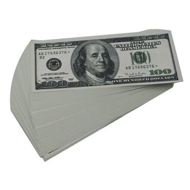 Hundredollarsedler 100-pk