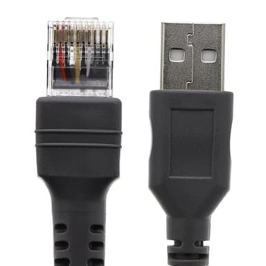 USB-kabel USB til RJ45 til Honeywell / Zebra / Symbol 3 m