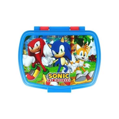 Sonic the Hedgehog-lunsjboks med slitesterkt plastmateriale og romslig kapasitet