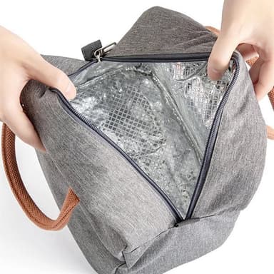 Stilig kjølebag med aluminiumsfolie og oxford-materiale