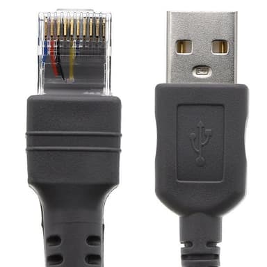 USB-kabel USB til RJ45 til Honeywell / Zebra / Symbol 5m