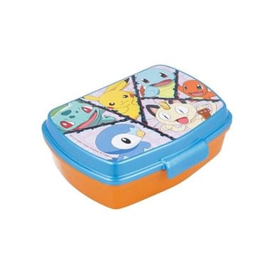 Pokemon-lunsjboks med slitesterkt plastmateriale og romslig design
