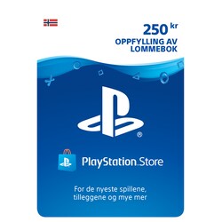 PlayStation Store PSN gavekort 250 NOK