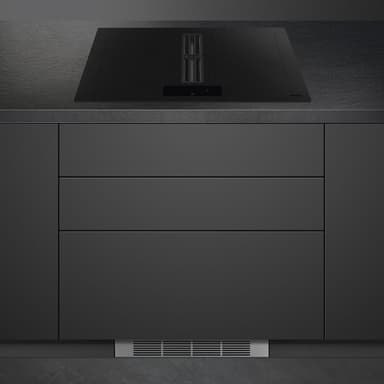 Smeg Platetopp med integrert ventilasjon HOBD382MB2
