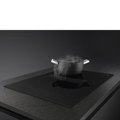 Smeg Platetopp med integrert ventilasjon HOBD472D2