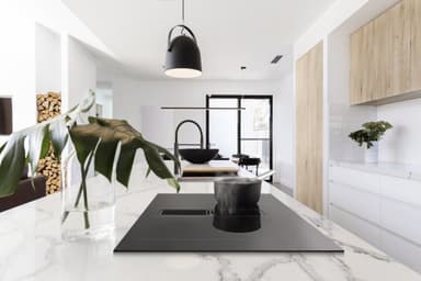 Smeg Platetopp med integrert ventilasjon HOBD472D2