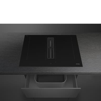 Smeg Platetopp med integrert ventilasjon HOBD472D2