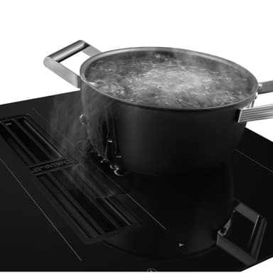 Smeg Platetopp med integrert ventilasjon HOBD472D2
