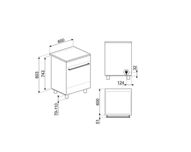 Smeg Komfyr C6IMXT2