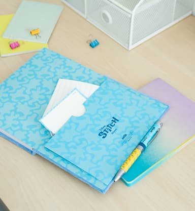 Grupo Erik Stitch notatbok og penn