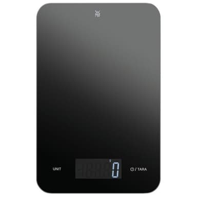 WMF Digital Kjøkkenvekt – Svart, Nøyaktig Veiing Opptil 5 kg (Modell 0608736040)