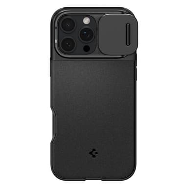 Spigen Optik Armor Mag Magsafe-etui for iPhone 16 Pro - Svart