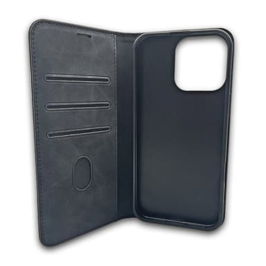 Kunstlærveske til Samsung Galaxy S24 - Svart