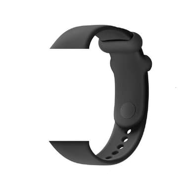 Devia Deluxe sportsarmbånd for Xiaomi Mi Band 8 Pro / Redmi Watch 4 - Svart