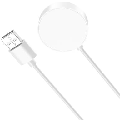 Lader til Xiaomi Watch 2 Pro - USB 1m - Hvit