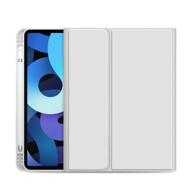 Tastaturdeksel med penneholder for iPad 7/8/9 (10,2 tommer) Grå