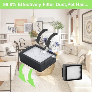 Tilbehør iRobot Roomba i7/i7+/i3+/i4+/i6+/i8+/j7+ 16 deler