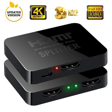 HDMI Splitter for to porter - 3D og 4K