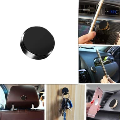 Magnetisk telefonholder til bilen Sort