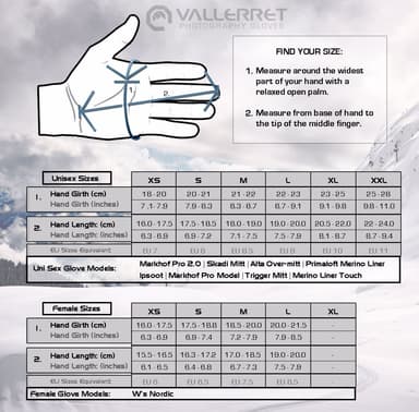 Vallerret Markhof Pro 2.0 Fotohansker