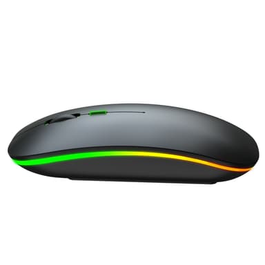 Trådløs mus - Luminous Silent Oppladbar Sort