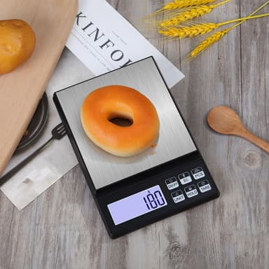 Liten digital vekt 3 kg/0,1 g