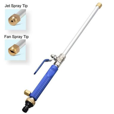 Jet Power Washer Høytrykkspyler for hageslange 2 dyser 3/4"" Blå