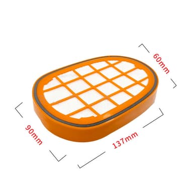 Støvsugerfilter for Philips FC6822/6823/6827/6908/6906, 2-pakning