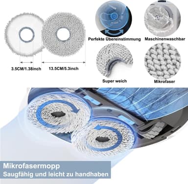 Reservedeler til Ecovacs Deebot T30 Omni, T30 Pro Omni, T30 Max