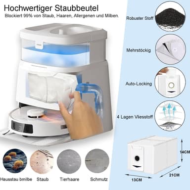 Reservedeler til Ecovacs Deebot T30 Omni, T30 Pro Omni, T30 Max