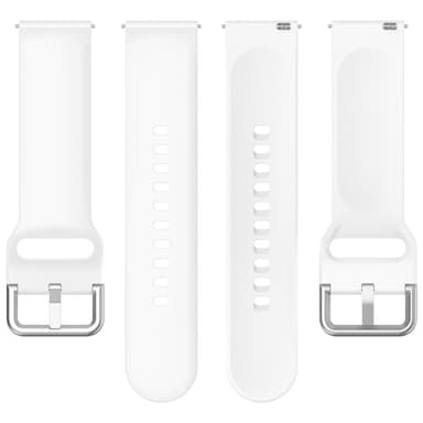 22 mm silikonklokkerem for CMF fra Nothing Watch Pro Hvit