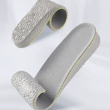 2,5 cm forhøyende innleggssåle usynlig unisex forhøyede puteputer XL