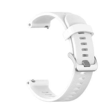 Klokkereim for Garmin Forerunner 245 Silikon Hvit 20 mm