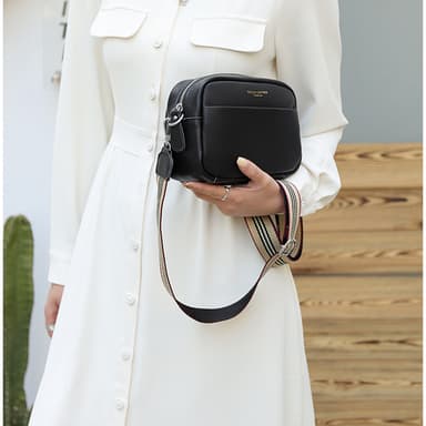 Skulderremveske Crossbody-veske i ekte skinn