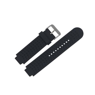 Erstatning silikonklokkerem Sort Garmin Forerunner 220/230/235/630/620/735XT, Garmin Approach S20/S5/ S6