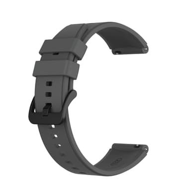 Huawei Watch GT2 Pro klokkereim i sort silikon Mørk grå