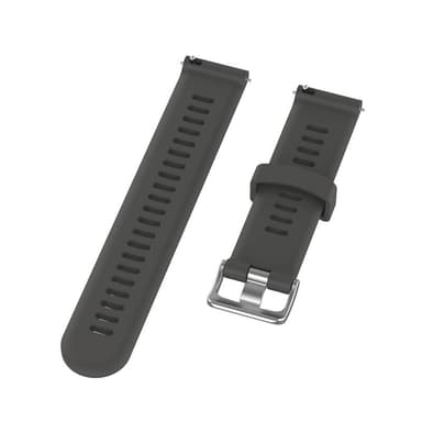 Klokkereim for Garmin Forerunner 245 Silikon Grå 20 mm