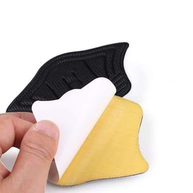 Laglapper for sko / skoinnlegg selvklebende Sort 1 par