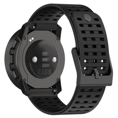 Silikon armbånd Sort