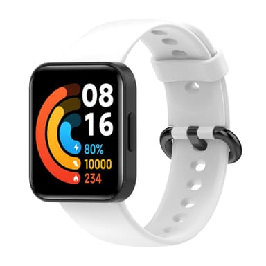 Klokkereim for Redmi 2/Xiaomi Mi Watch 2 Lite Hvit