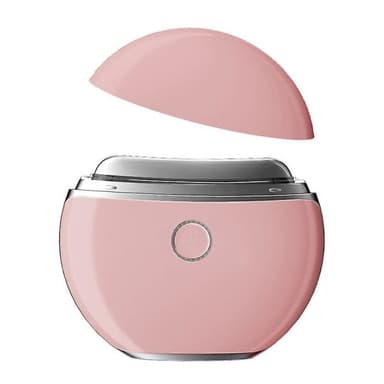 Gua Sha elektrisk ansikts- og kroppsmassasjeapparat EMS mikrostrøm 4 gir Rosa
