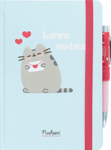 Grupo Erik Pusheen notatbok og penn