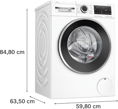 Bosch Kombinert vaskemaskin/tørketrommel WNG254ABSN