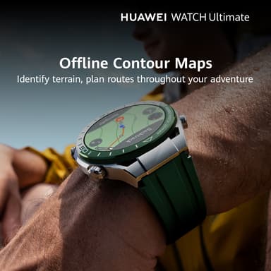 Huawei Watch Ultimate sportsklokke (grønn)