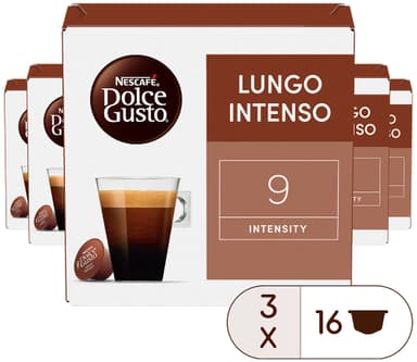 NESCAFÉ Dolce Gusto Lungo Intenso kaffekapsler (16-pk)