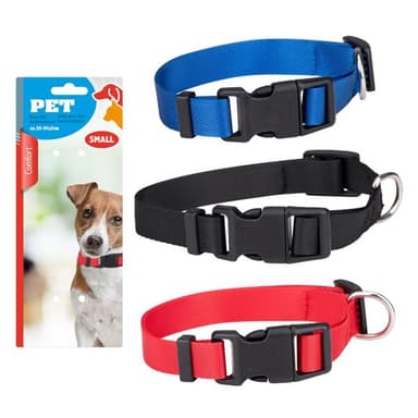 Hundehalsbånd Small – Justerbart og Komfortabelt, 28-43 cm, Perfekt for Små Hunder