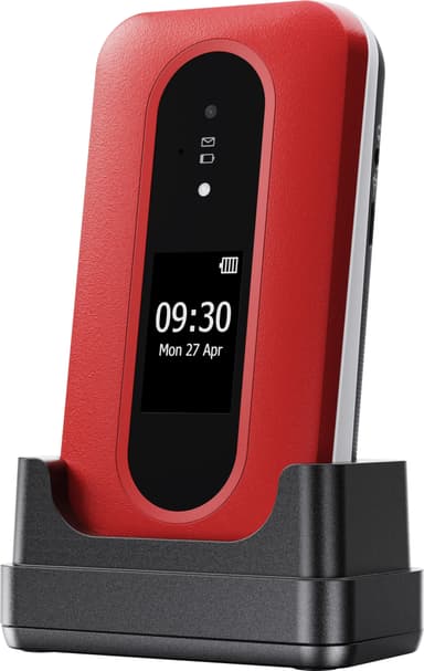 Doro Leva L31 mobiltelefon (rød)