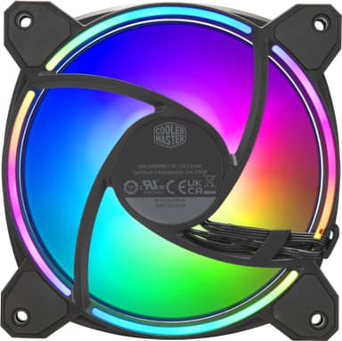 Coolermaster MasterFan MF120 Halo2 RGB PWM vifte